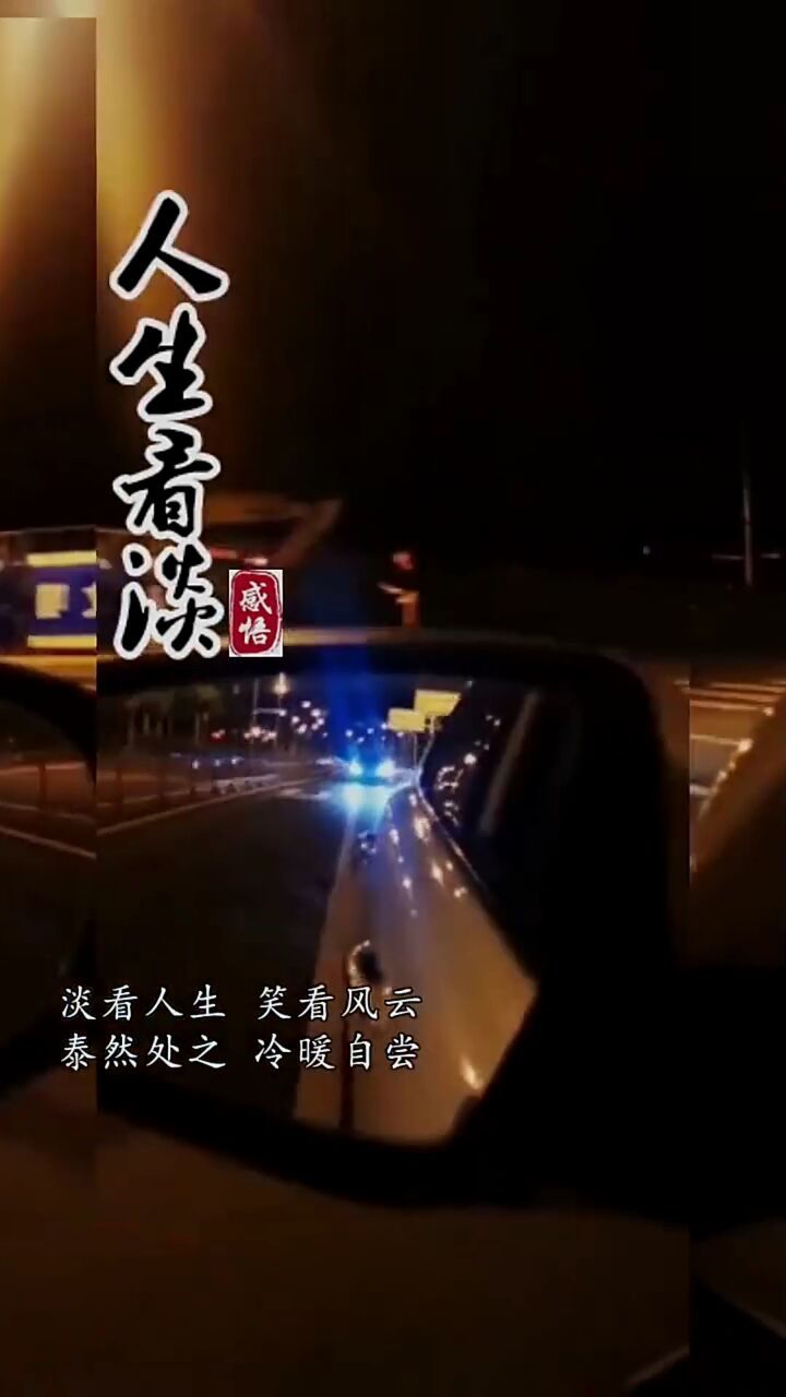 淡看人生笑看风云