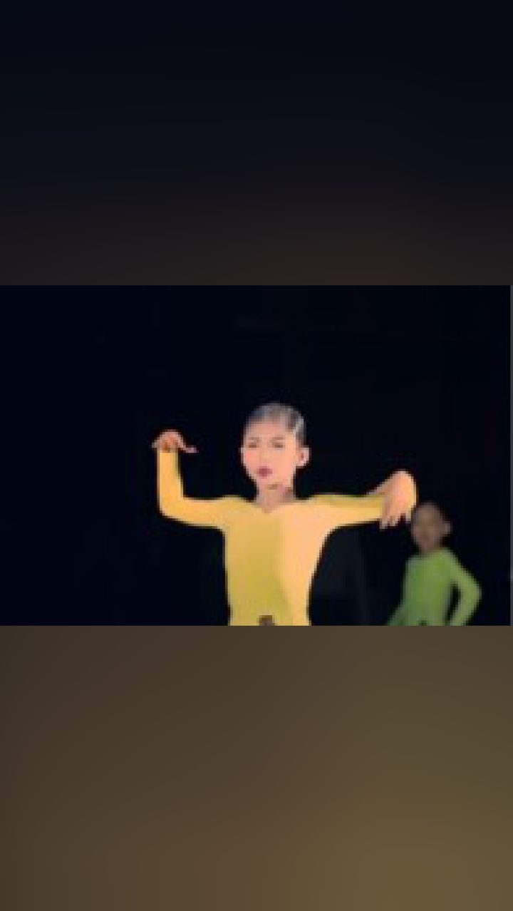 是优秀的国标女孩啊,这舞蹈跳得太好了?