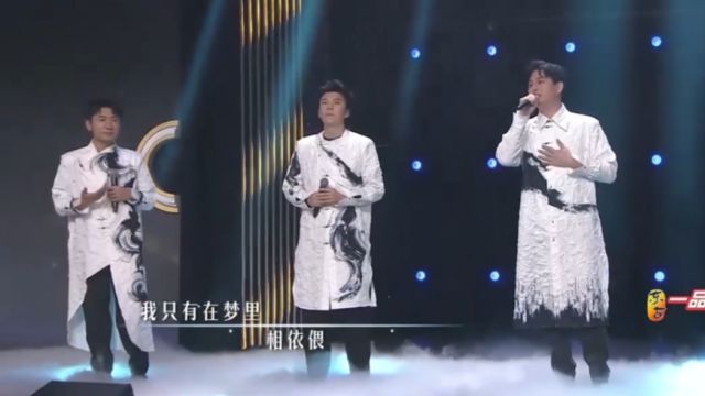 人声兄弟演唱《往事只能回味》,旋律舒缓,瞬间打动观众的心