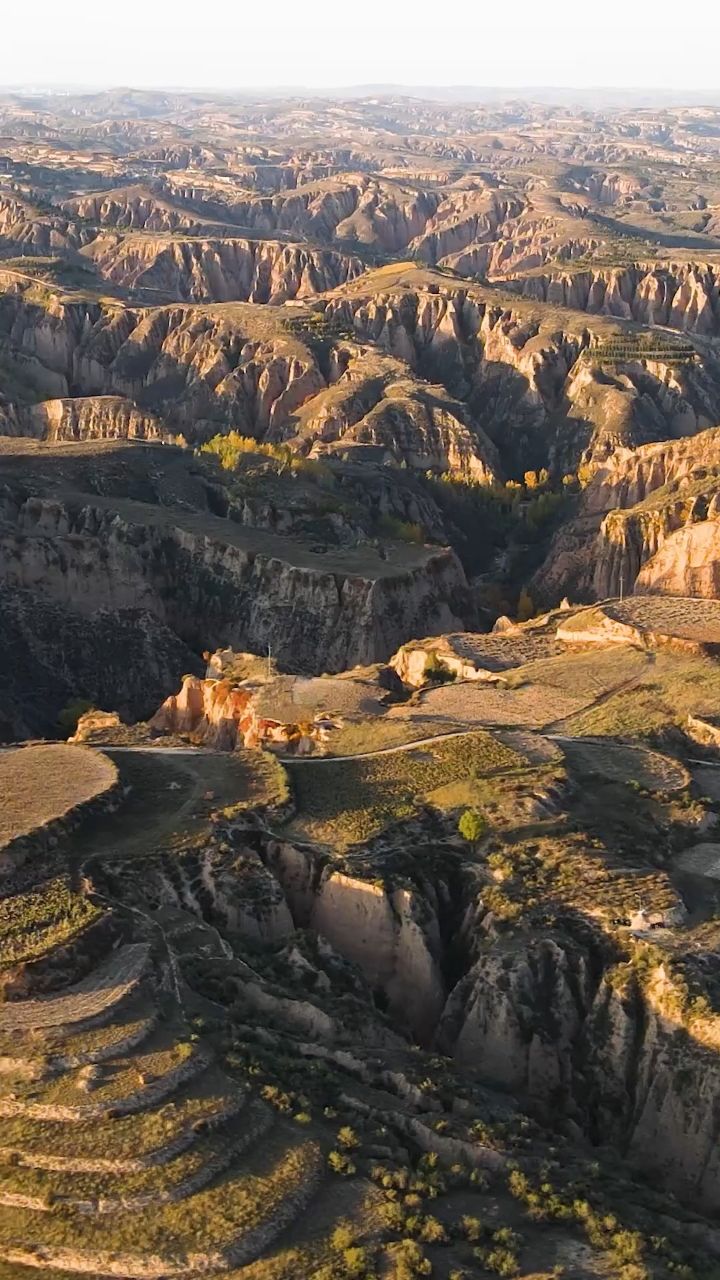 站在黄土高坡,唱着动听的陕北民歌,发给喜欢的人