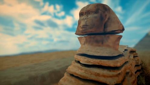 或许我们看到的这座狮身人面像，原来并不长这样。 #古埃及历史 #狮身人面像之谜 #未解之谜