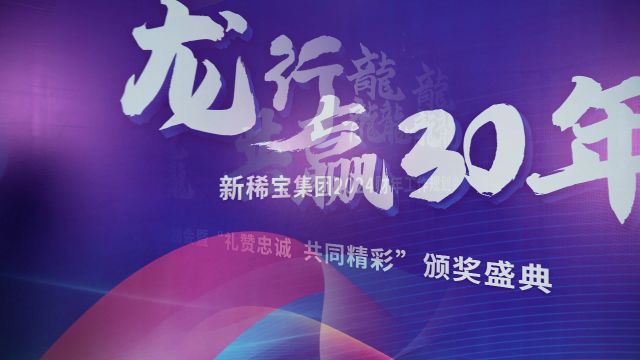 新稀宝集团2024财年工作规划会暨“礼赞忠诚 共同精彩”颁奖盛典