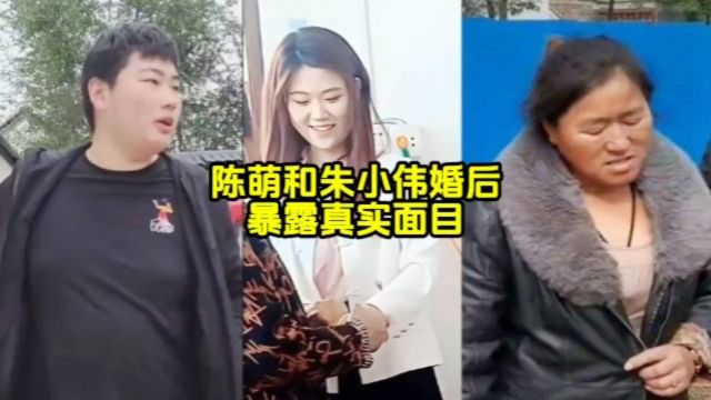 陈萌和陈小伟婚后暴露真实面目