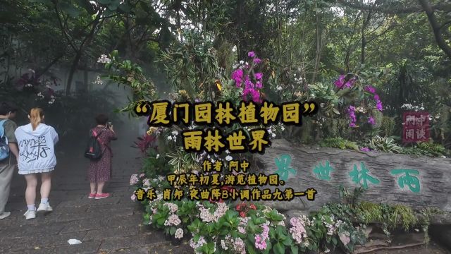 “厦门园林植物园”雨林世界