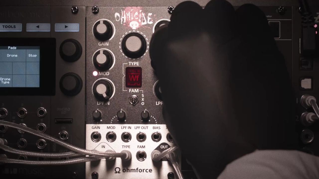 introducing ohmicide — stereo distortion eurorack module from