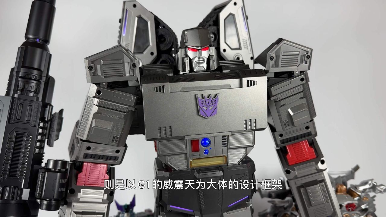 这回买到真的了!乐森自动变形威震天!