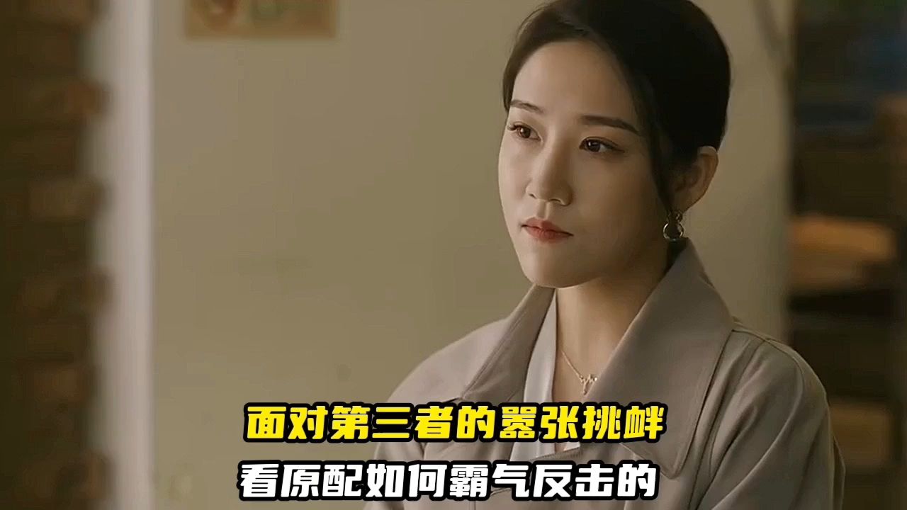面对第三者的嚣张挑衅,看原配如何霸气反击的