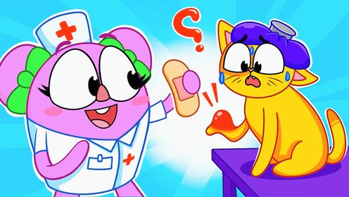 趣味动画：调皮的小猫咪到处捣乱，宝贝们该怎么照顾它们呢？_高清1080P在线观看平台_腾讯视频