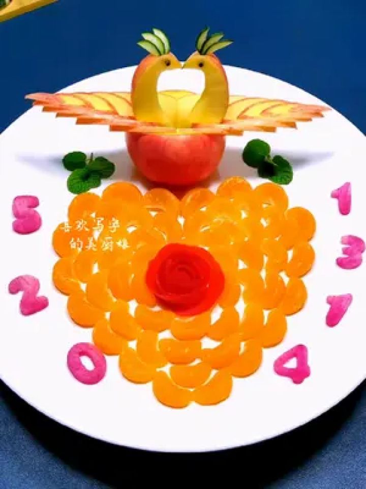 创意果盘 #520美食#美食分享