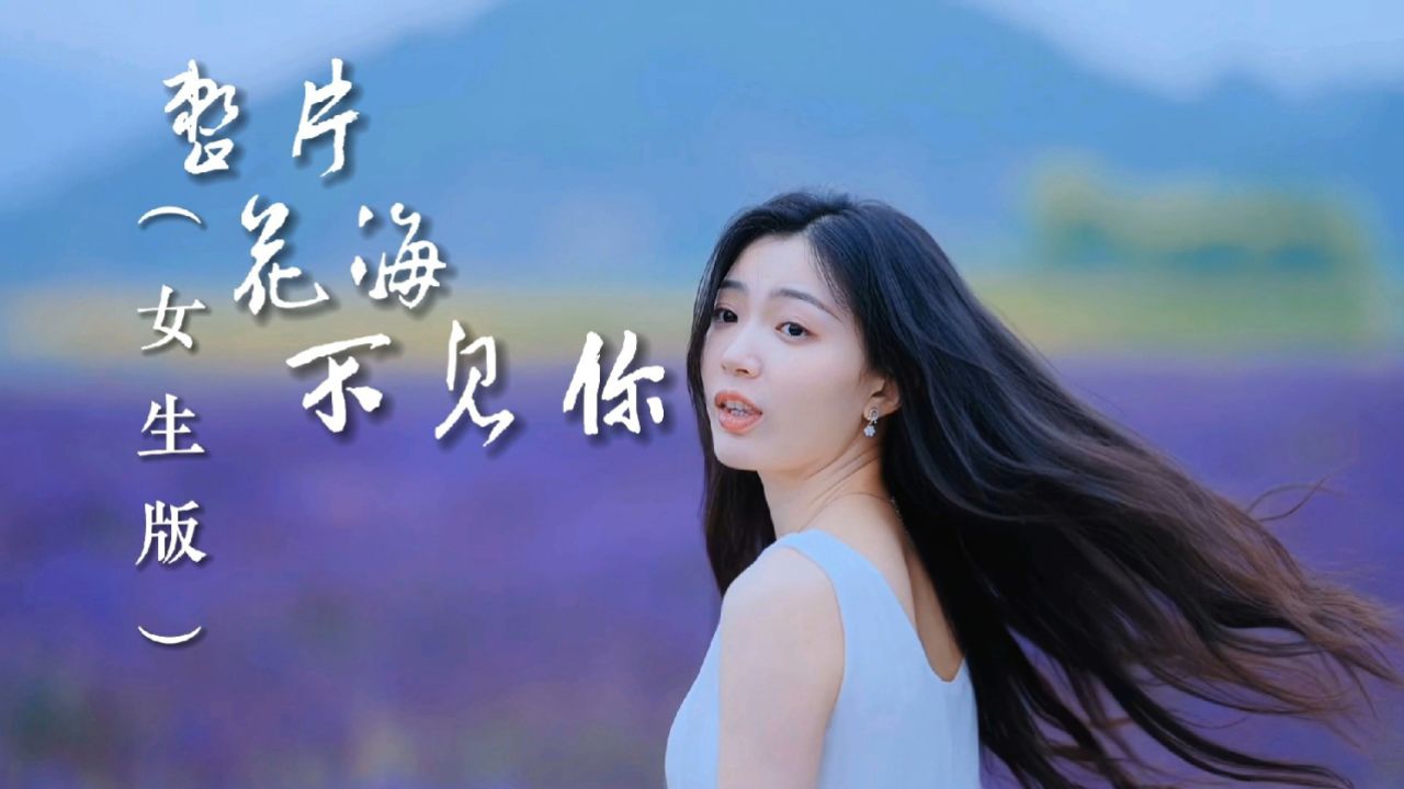 热门歌曲《整片花海不见你》女生版,赵芷彤的嗓音太美了