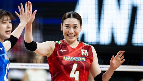 石川真佑！身高只有174的日本小棒槌，2024世界女排联赛第一周得分集锦！_高清1080P在线观看平台_腾讯视频