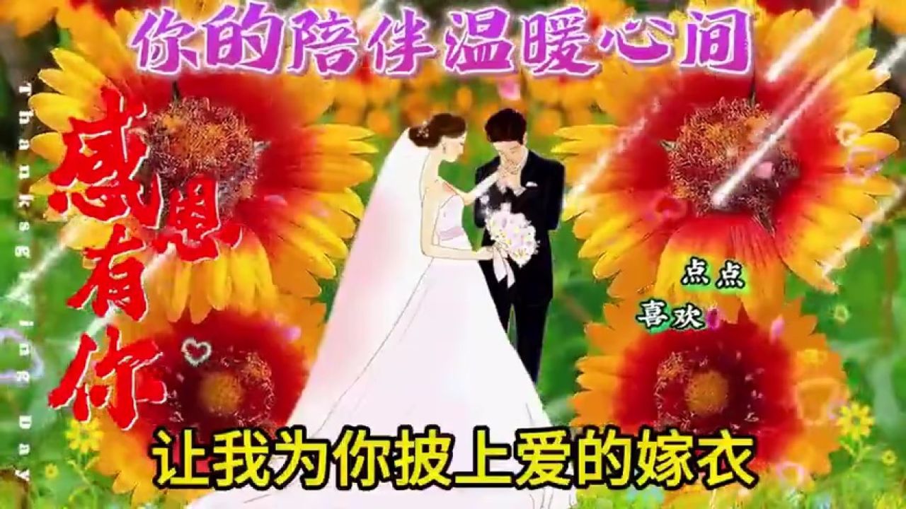 你是我的精神支柱,真的很谢谢你一直陪伴支持我!
