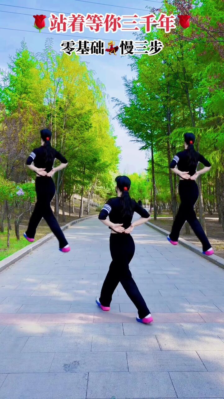 燕子: #零基础学舞 #慢三步零基础练习