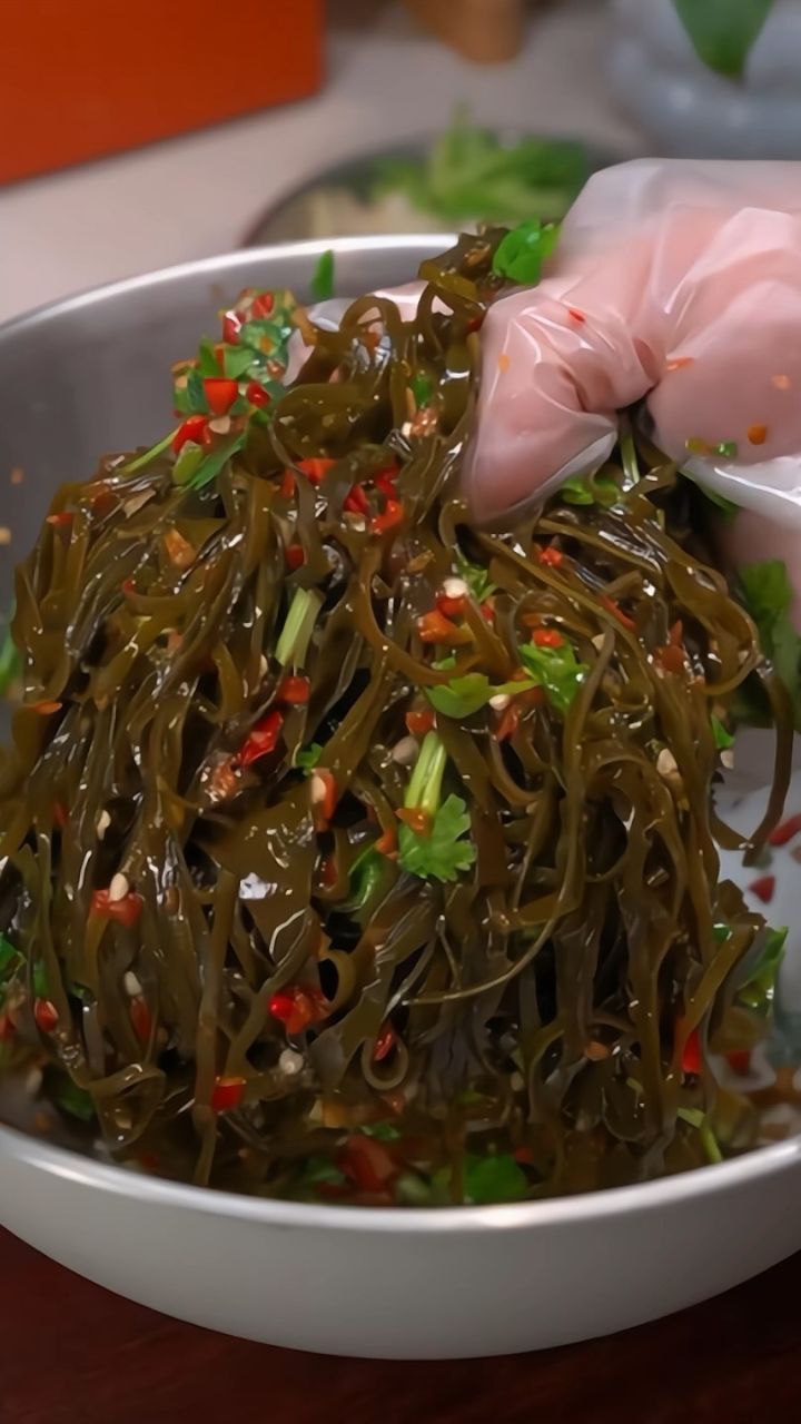 米粉或者稀饭都非常非常好吃#凉拌海带丝的做法 #美食制作教程