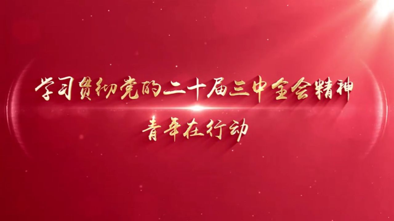 学习贯彻党的二十届三中全会精神-青年在行动_高清