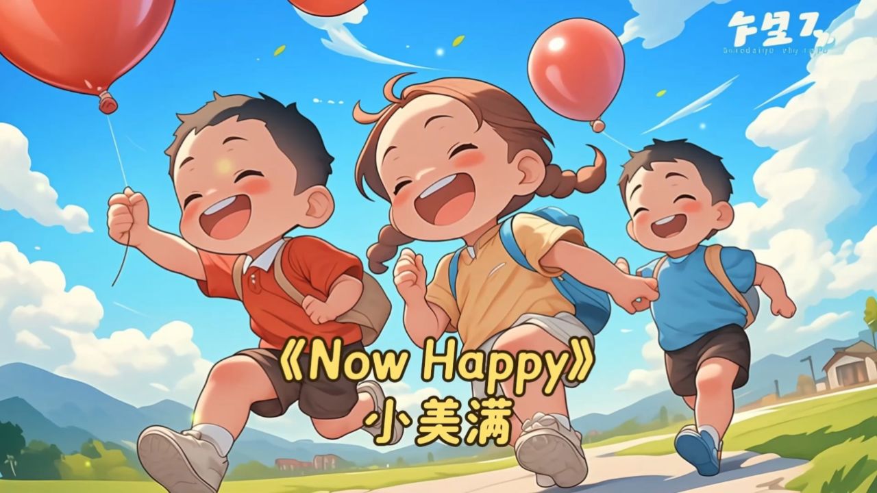 童声儿歌小美满英文版伴奏MV视频伴奏带歌词字幕LED背景视频音乐伴奏_高清1080P在线观看平台_腾讯视频