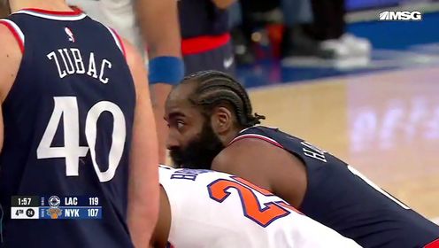 《NBA全场集锦》NBA常规赛：快船vs尼克斯第4节中文解说回放