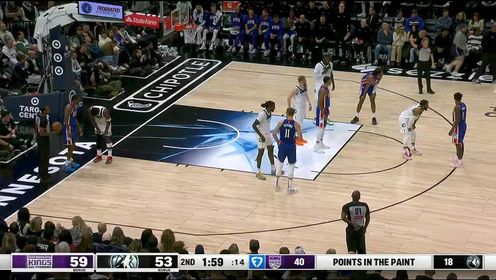 《NBA全场集锦》【回放】NBA常规赛：国王vs森林狼第2节中文解说回放