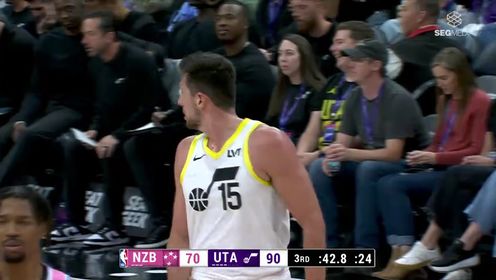《NBA全场集锦》新西兰破坏者vs爵士第3节中文解说回放
