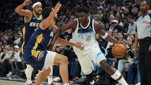 《NBA全场集锦》【纯享】鹈鹕vs森林狼精华回放 兰德尔20分助队轻取鹈鹕