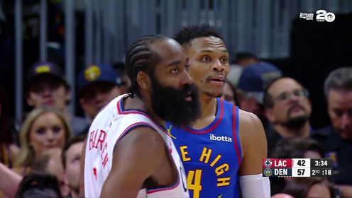 《丹佛掘金》NBA常规赛：快船vs掘金第2节英文原声回放