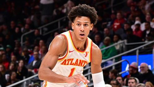 《NBA全场集锦》【球星】杰伦-约翰逊vs凯尔特人集锦 空砍20分11板独木难支苦吞败果
