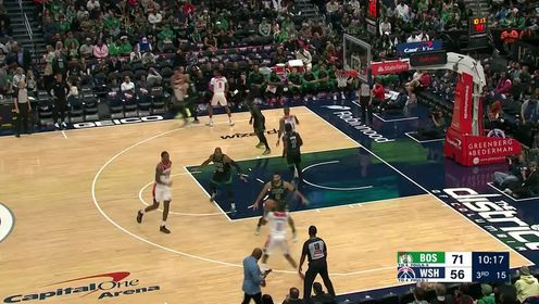 《NBA全场集锦》【回放】NBA常规赛：凯尔特人vs奇才第3节中文解说回放