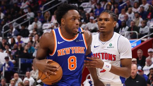 《NBA全场集锦》【球星】阿奴诺比vs活塞集锦 22分5篮板连突带投发挥高效