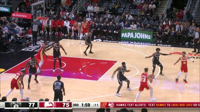 全方位接管进攻！特雷杨火力全开里突外投连连取分