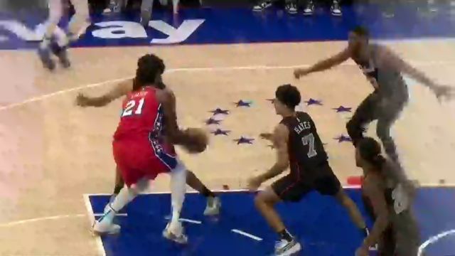 NBA常规赛：活塞vs费城76人第2节中文解说回放