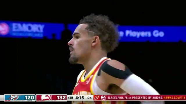 雷霆vs老鹰第4节英文原声回放