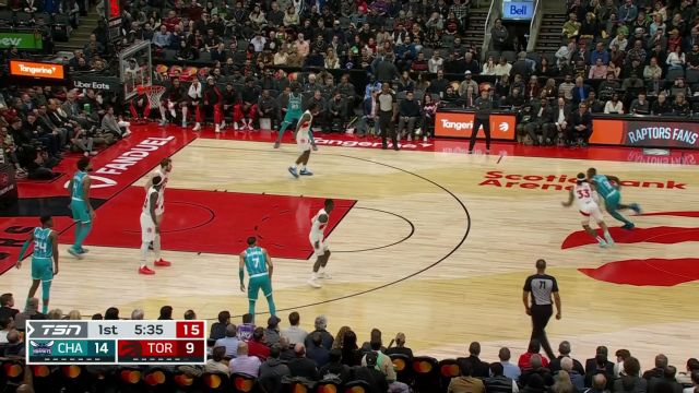 黄蜂99-114猛龙 西卡27+8+8携手巴恩斯22+17+7送对手五连败