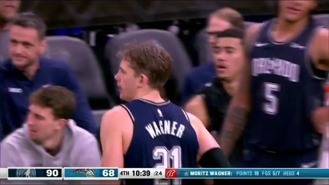 NBA常规赛：森林狼vs魔术第4节中文解说回放