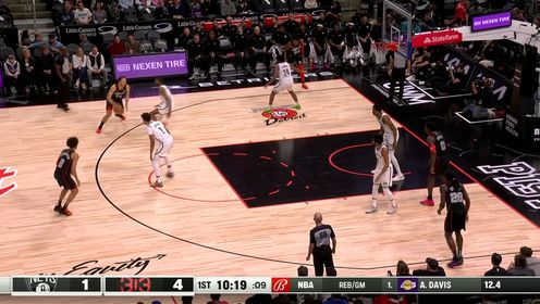《NBA全场集锦》今天开场势头挺猛 艾维抢断助攻博格达诺维奇篮下取分