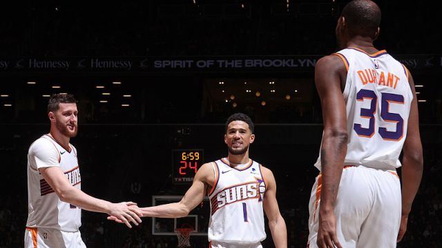 太阳136-120篮网 布克22分杜兰特第三节大爆发手刃旧主