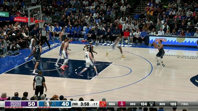 及时止血！ 小哈达威连中两记三分帮助球队追分