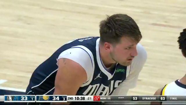 NBA常规赛：独行侠vs步行者第2节中文解说回放