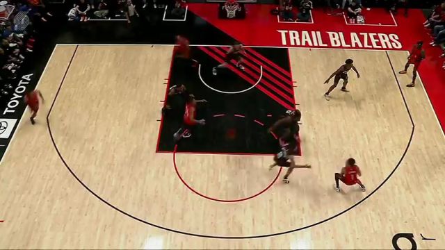 活塞vs开拓者第1节英文原声回放