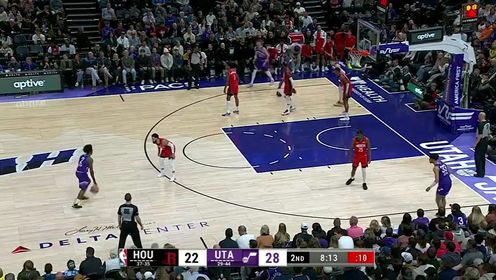 《NBA全场集锦》 NBA常规赛：火箭vs爵士第2节中文解说回放