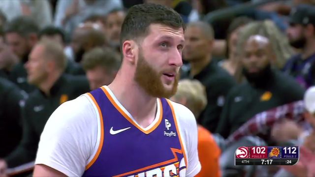 老鹰vs太阳英文原声全场回放