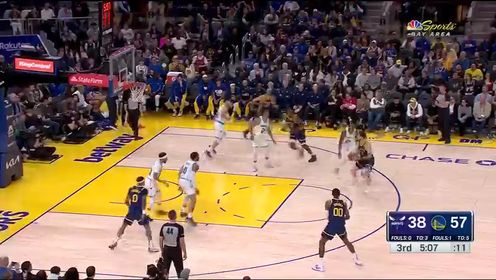《金州勇士》【回放】NBA常规赛：黄蜂vs勇士第3节英文原声回放