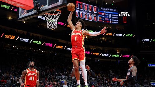 《NBA全场集锦》【原声】火箭113-122老鹰 老鹰全民皆兵首发得分全部上双击败火箭