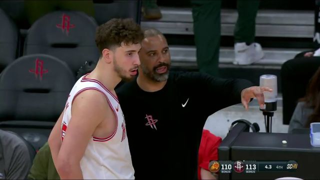 NBA常规赛：太阳vs火箭第4节中文解说回放