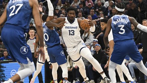 《NBA全场集锦》【球星】小贾伦-杰克逊vs森林狼集锦 全场拿下33分13篮板遗憾败北
