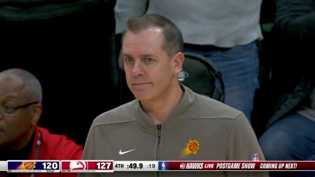 布克杜兰特互相谦让错失追分良机 穆雷突破上篮彻底杀死比赛