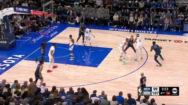 NBA常规赛：灰熊vs森林狼英文原声全场回放