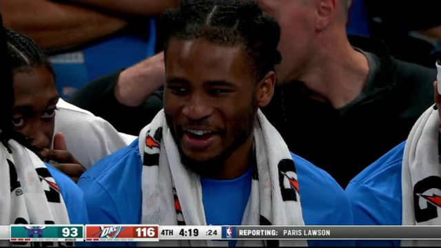 NBA常规赛：黄蜂vs雷霆英文原声全场回放
