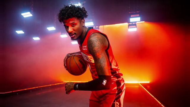 NBA常规赛：湖人vs火箭第4节英文原声回放