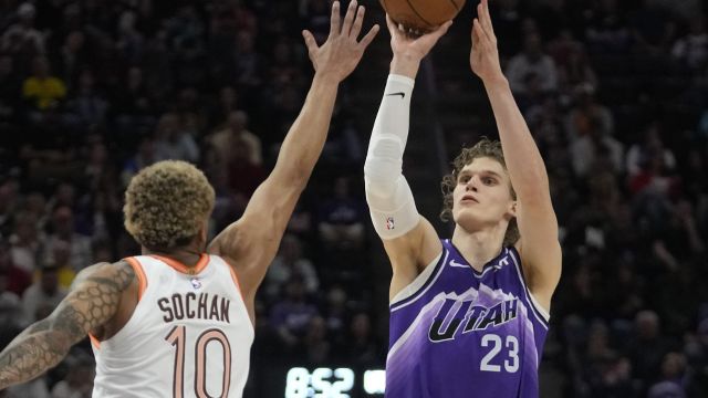 马刺109-128爵士 马尔卡宁26+7文班空砍两双爵士主场力拔马刺