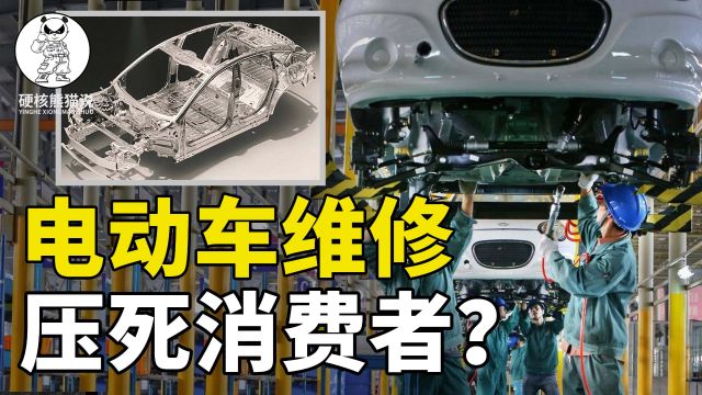 颠覆传统还是压死消费者?电动车搞一体化压铸机,维修成本怎么办?